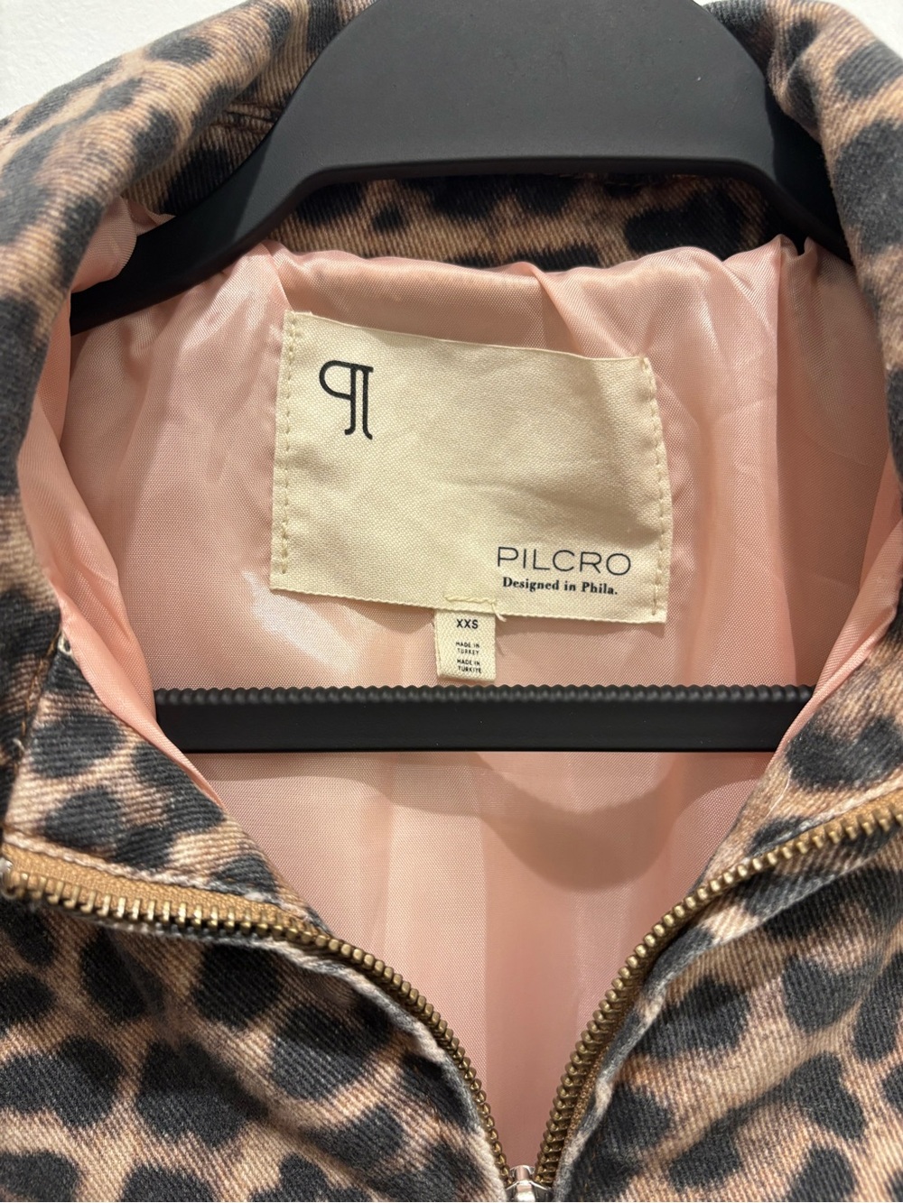 Pilcro by Anthropologie Leopard Bomber Jacket - Picture 3 of 5